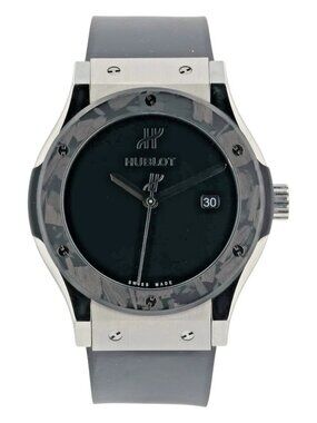 Hublot Classic Fusion 42mm Carbon Black Dial Centenary WOS Special Editon Watch